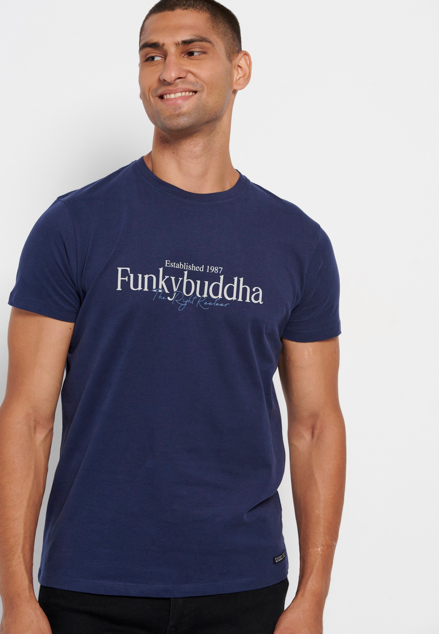 T-shirt με Funky Buddha τύπωμα