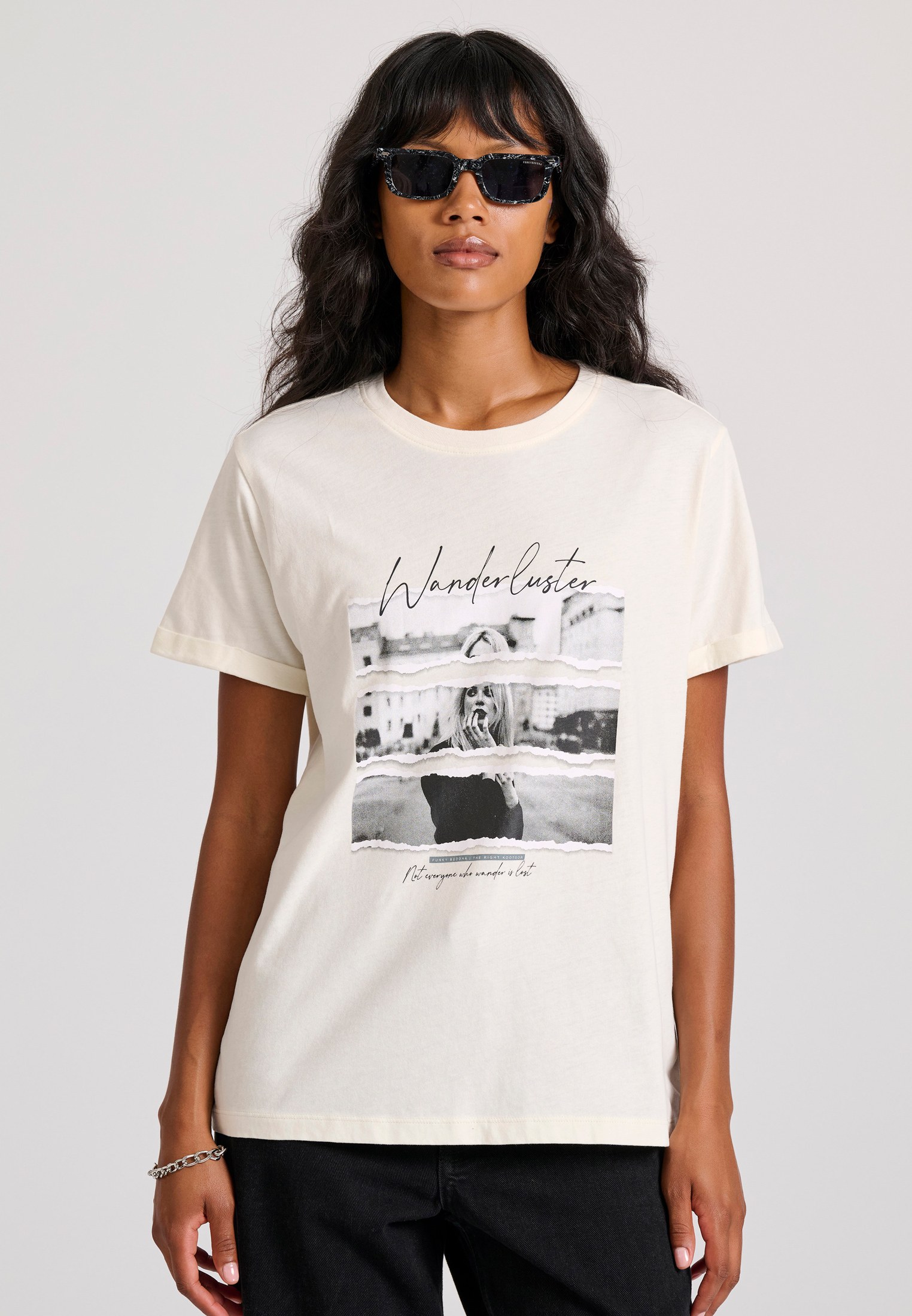 Γυναικείο t-shirt με photographic τύπωμα