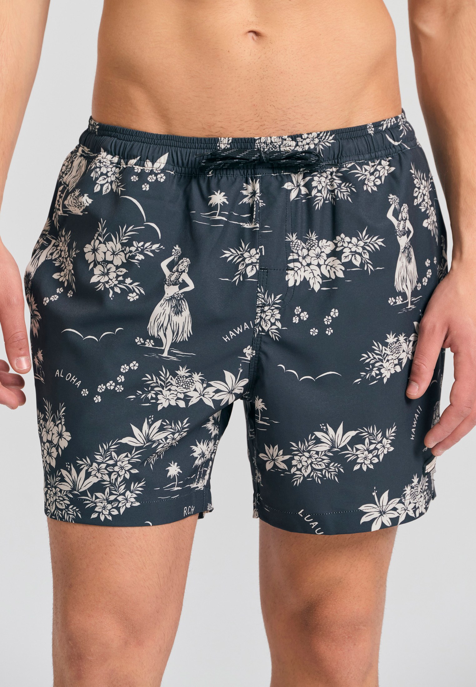 Ανδρικό μαγιό με floral print