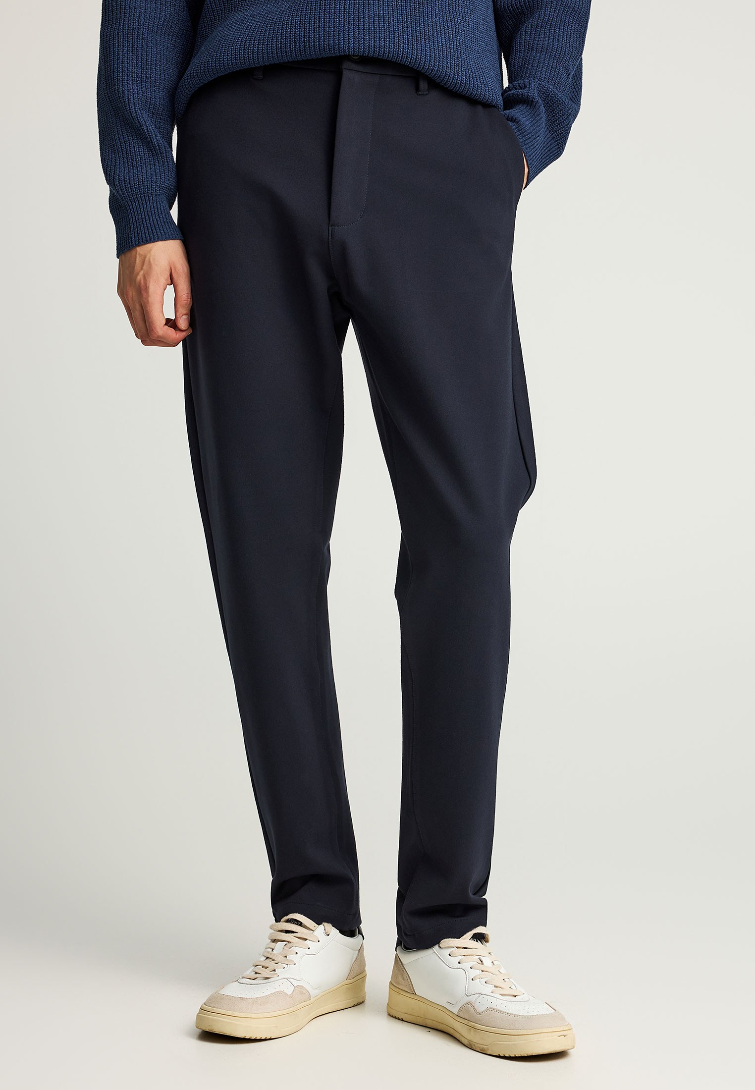Ανδρικό chino παντελόνι σε tapered γραμμή