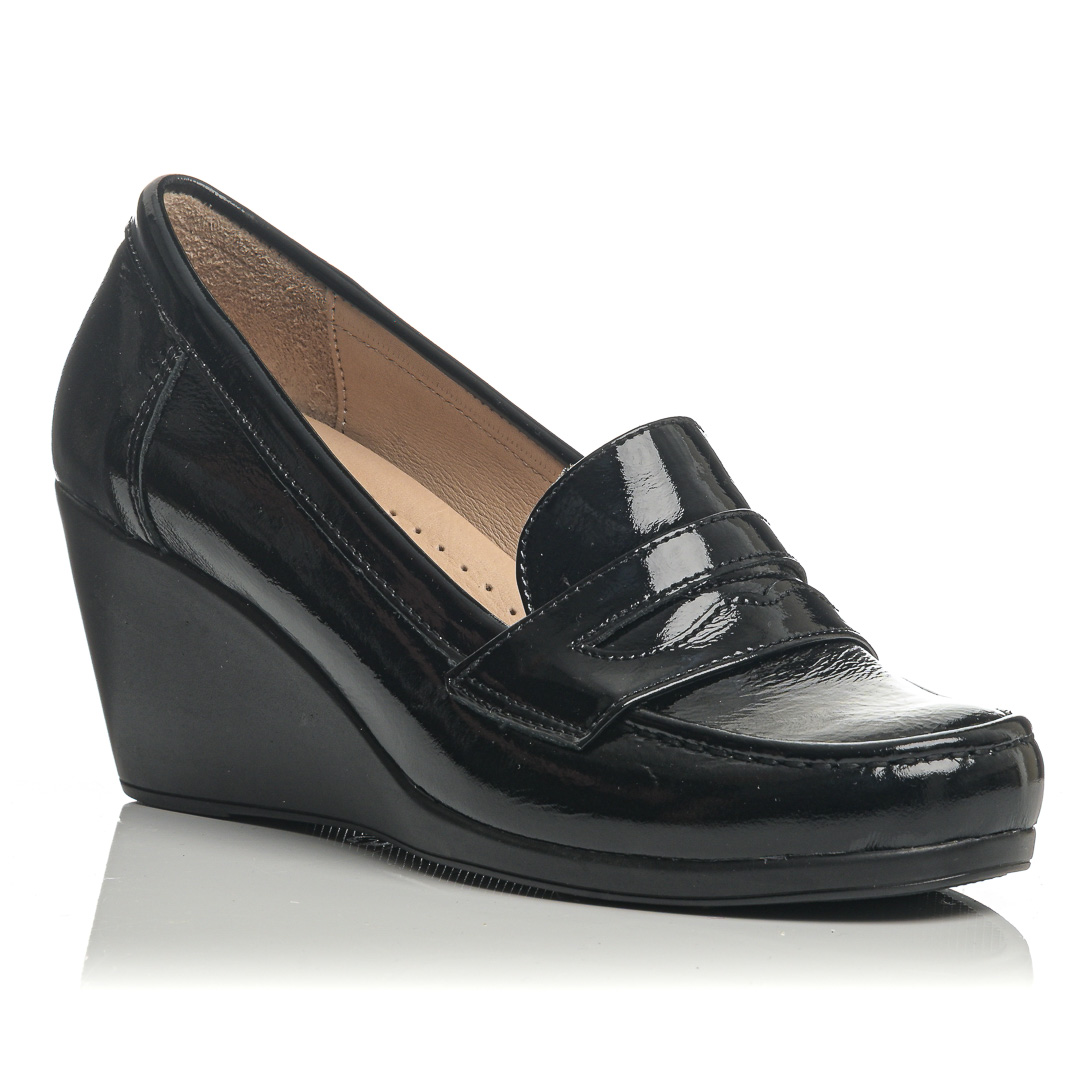 Γυναικείο ανατομικό δερμάτινο μοκασίνι Safe Step PH4938