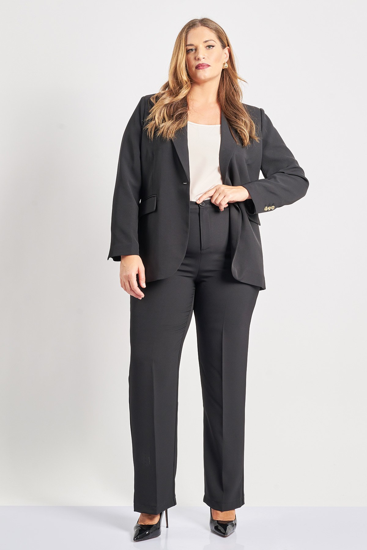 Παντελόνι tailored κρεπ