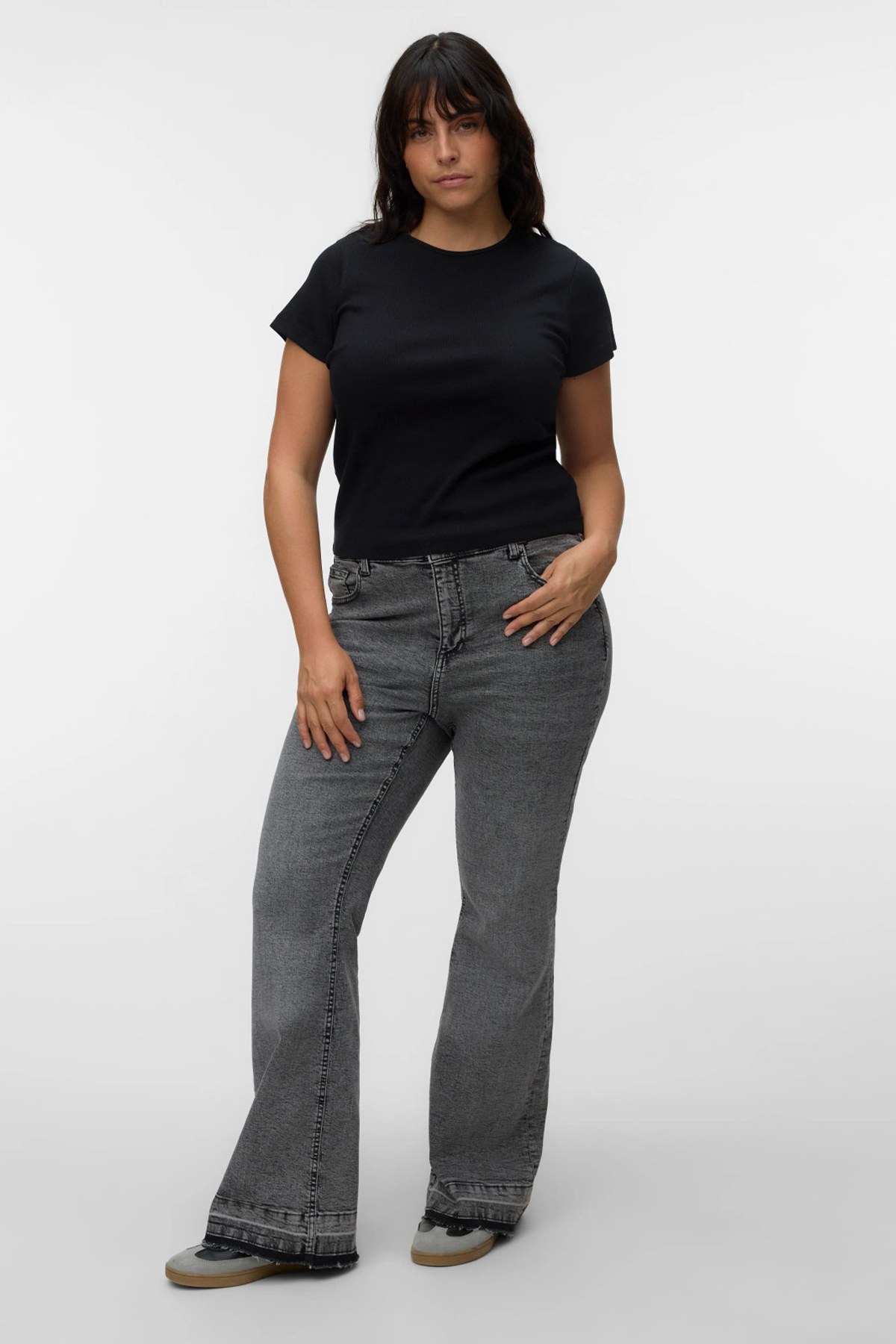 Τζιν καμπάνα ξεβαμμένο VERO MODA