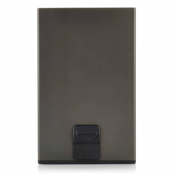 Slide-Up Μεταλλική Καρτοθήκη Samsonite Alu Fit 201 - Slide-Up Case RFID 133888-1009 Anthracite