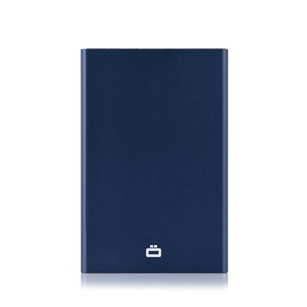 Μεταλλική Καρτοθήκη Ögon Designs Slider RFID Safe Navy Blue