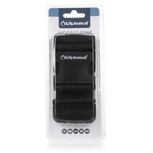 Ιμάντας Βαλίτσας Diplomat Accessories Collection ACSTRAP1 Μαύρο
