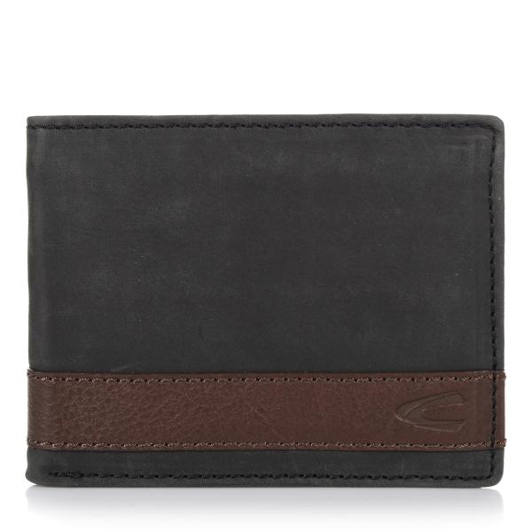 Δερμάτινο Πορτοφόλι με Flap Camel Active Thaipeh RFID 274 704 60 Black