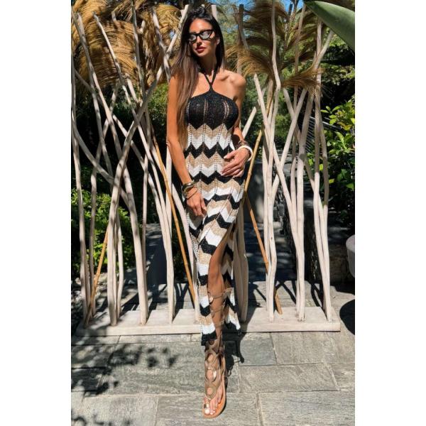 Φόρεμα μάξι πλεκτό