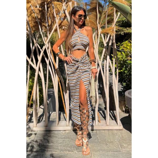 Σετ φούστα μάξι με τοπ