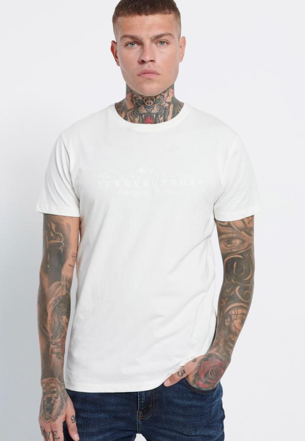 T-shirt με κέντημα στο στήθος