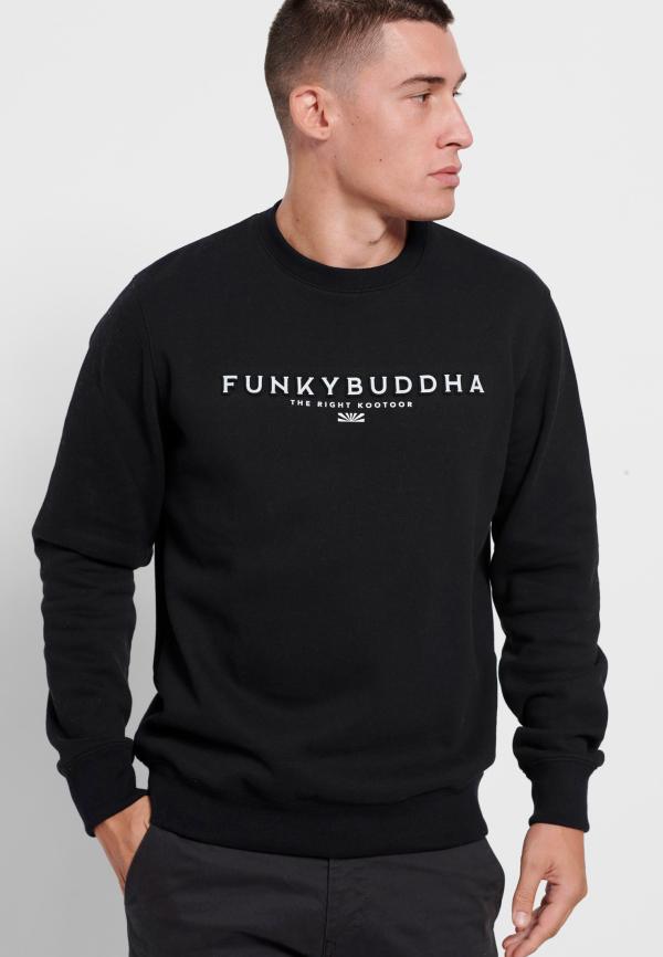 Φούτερ με 3D Funky Buddha τύπωμα