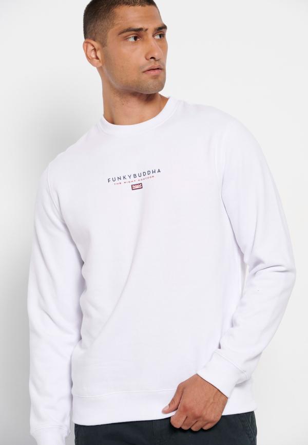 Φούτερ με branded τύπωμα στο στήθος