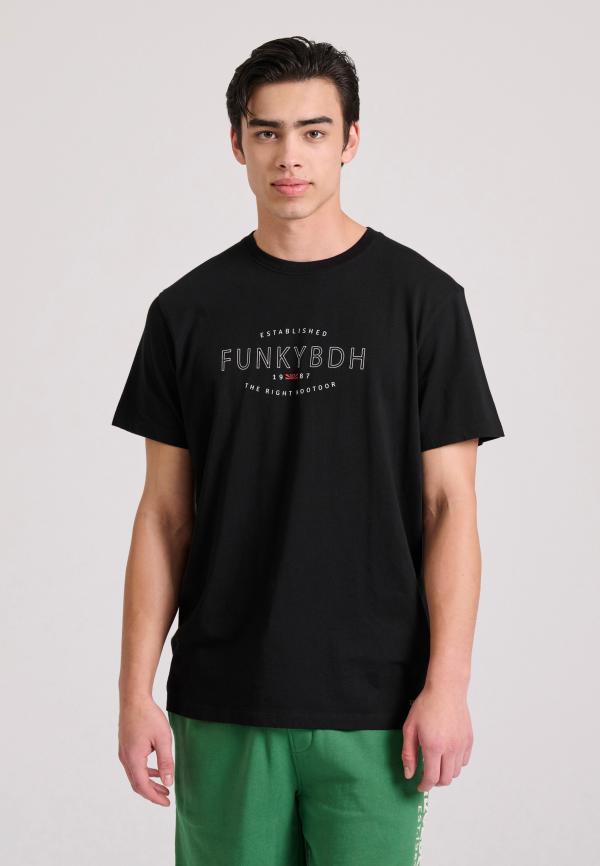 T-shirt με Funky Buddha τύπωμα