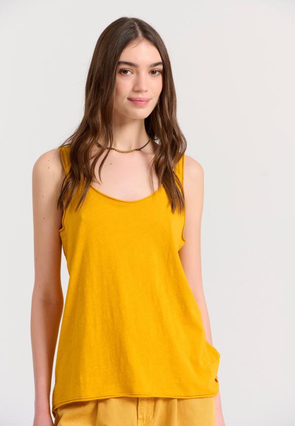 Γυναικείο μονόχρωμο tank top - The essentials