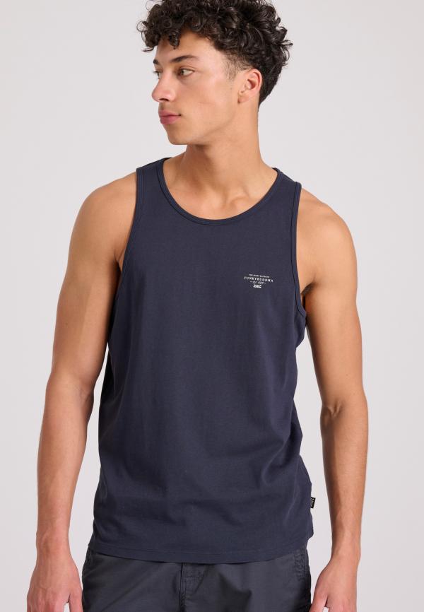 Ανδρικό tank top με logo στο στήθος