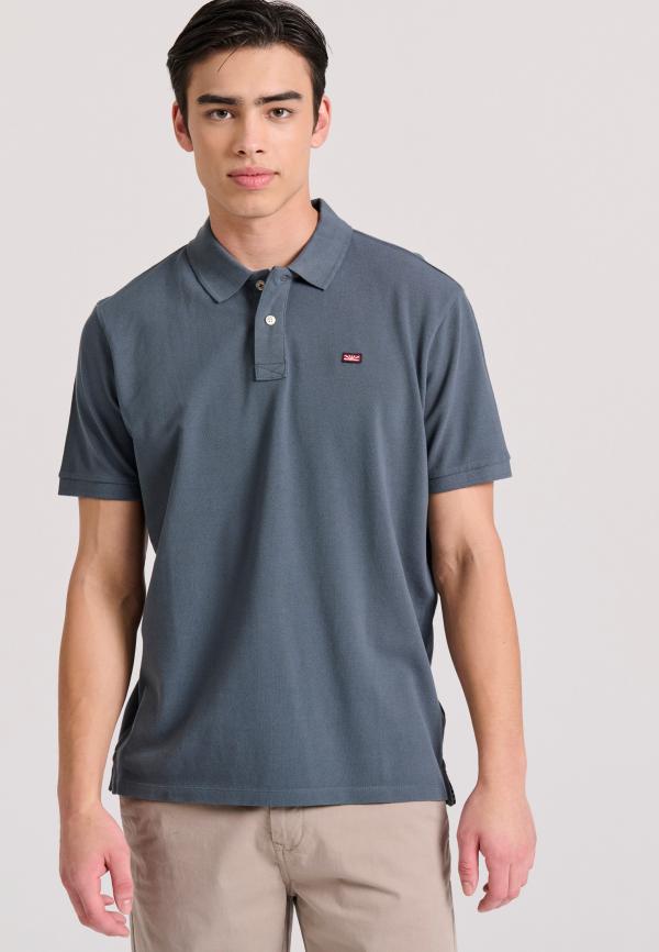 Essential polo μπλούζα με κεντημένο logo