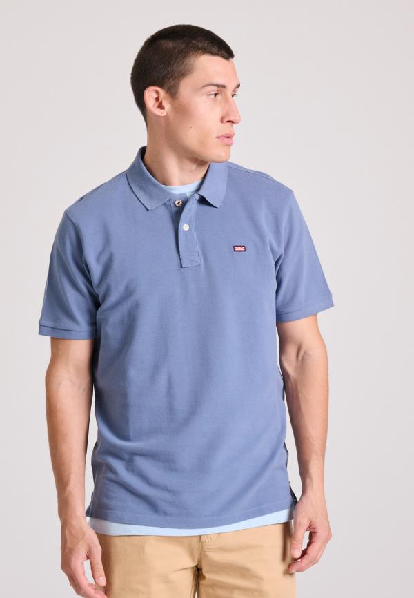 Essential polo μπλούζα με κεντημένο logo