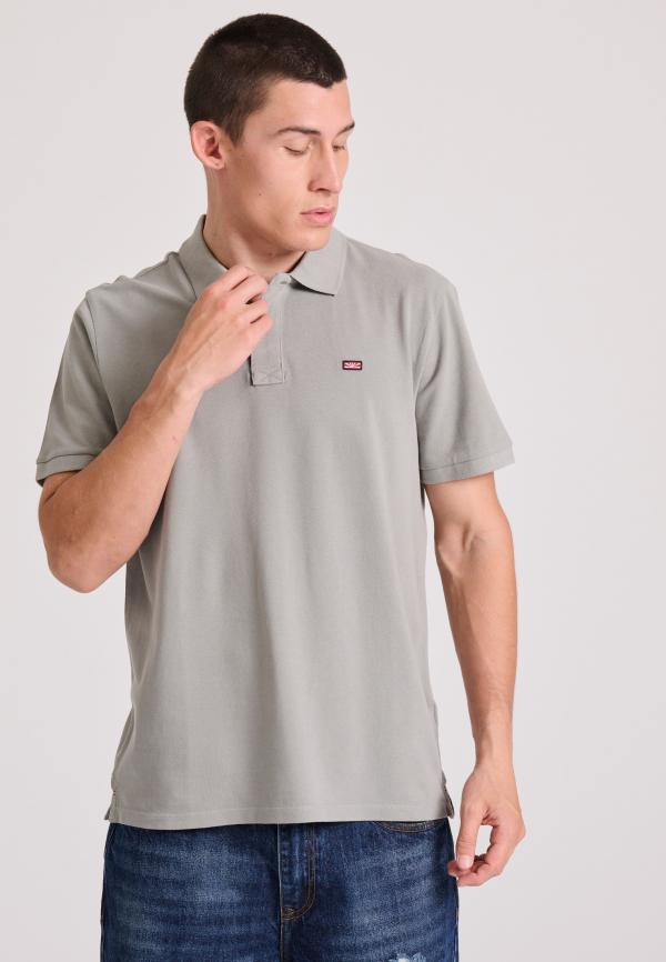 Essential polo μπλούζα με κεντημένο logo