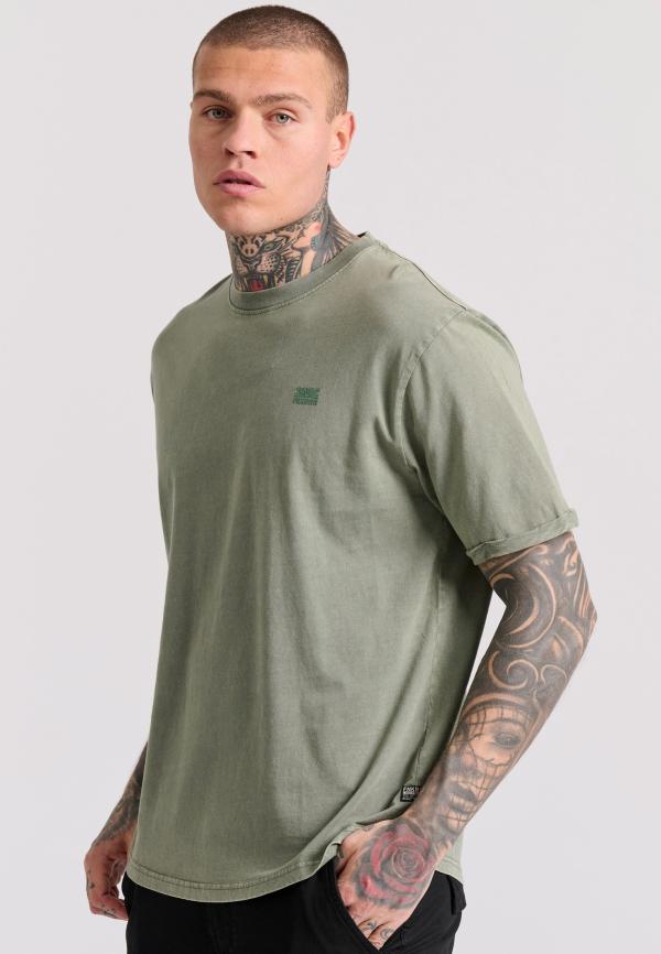 Relaxed fit garment dyed t-shirt