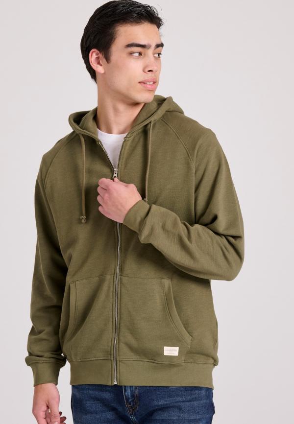 Relaxed fit φούτερ ζακέτα