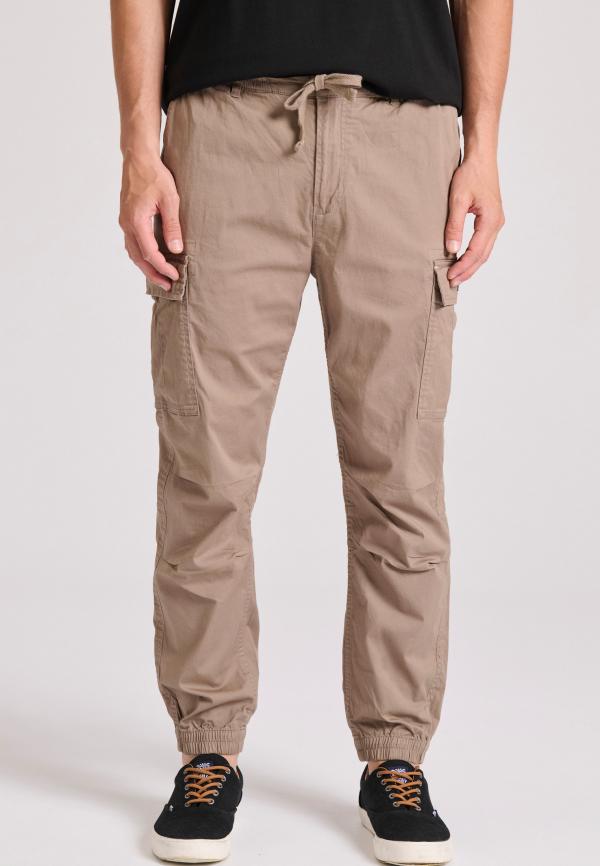 Comfort garment dyed cargo παντελόνι