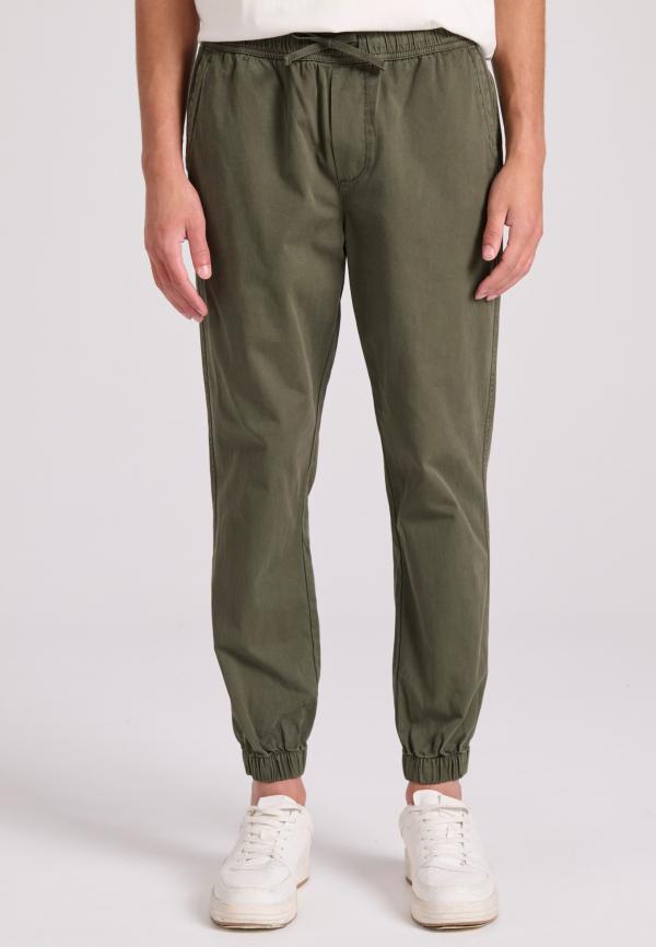 Garment dyed chino παντελόνι