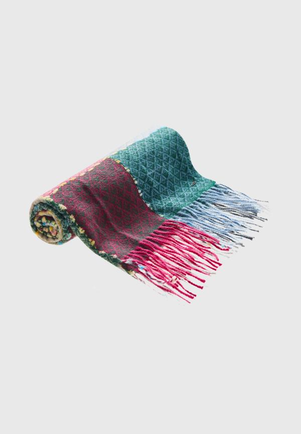 Γυναικείο κασκόλ color block