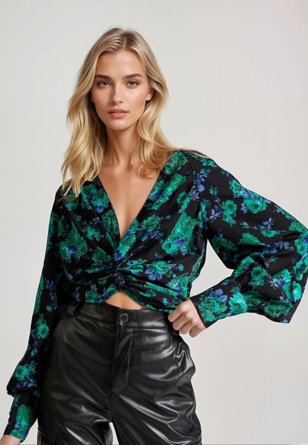 Copped top με μπροστινό κόμπο