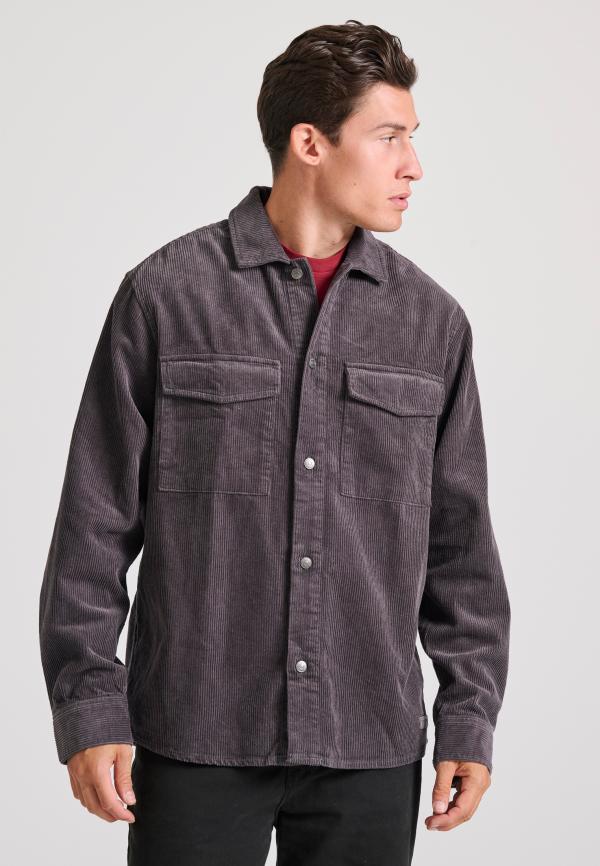 Overshirt casual κοτλέ πουκάμισο