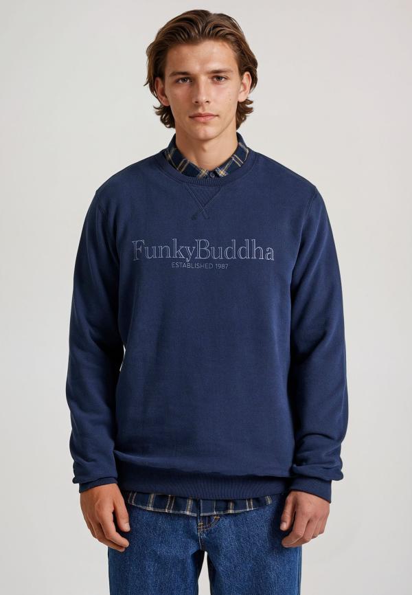 Φούτερ με branded τύπωμα στο στήθος