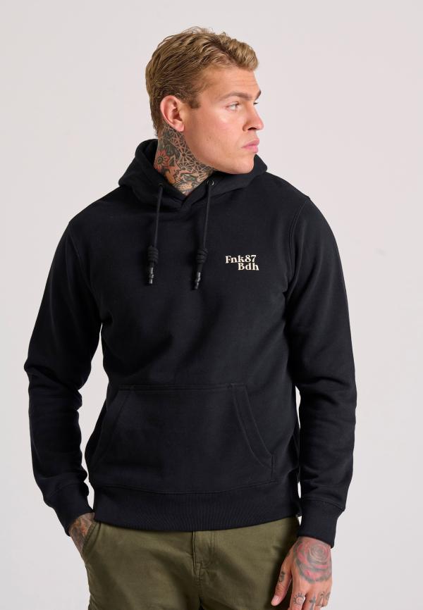 Relaxed fit φούτερ με γραφικό τύπωμα στην πλάτη