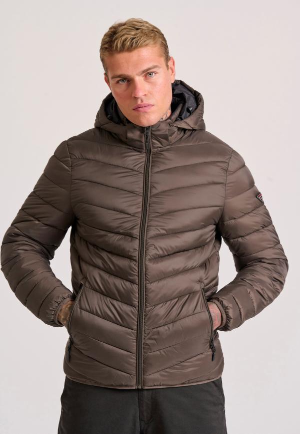 Μπουφάν traveller με αποσπώμενη κουκούλα