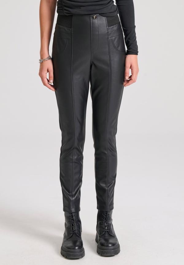 Γυναικείο κολάν από οικολογικό δέρμα (PU)