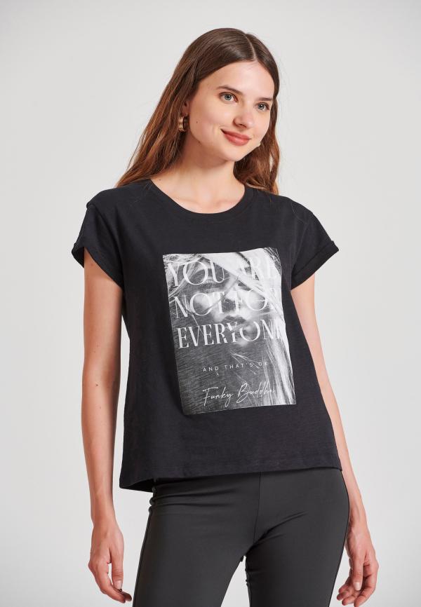 T-shirt με photographic τύπωμα