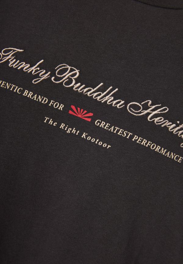 Μακρυμάνικη μπλούζα με κέντημα στο στήθος