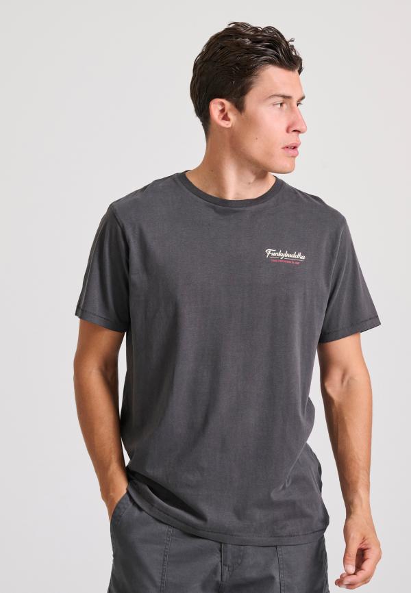 T-shirt με graphic τύπωμα στην πλάτη