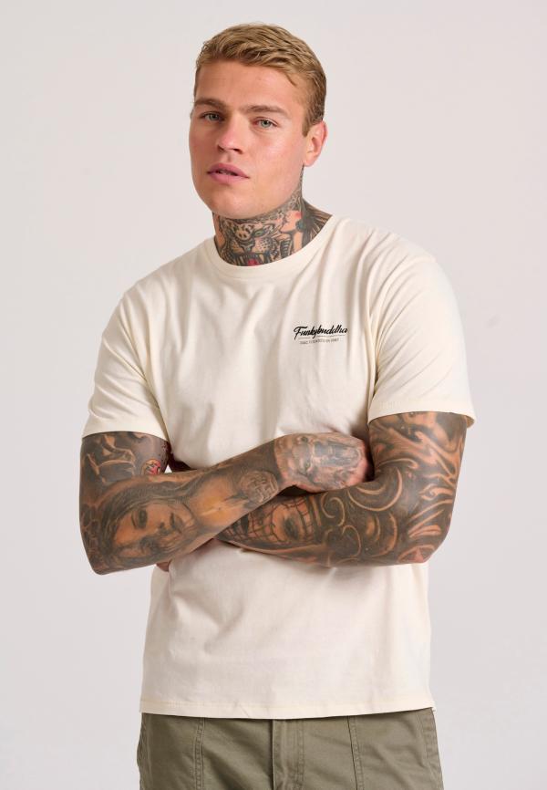 T-shirt με graphic τύπωμα στην πλάτη