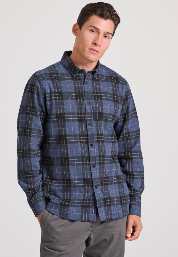 Ανδρικό flannel καρό πουκάμισο