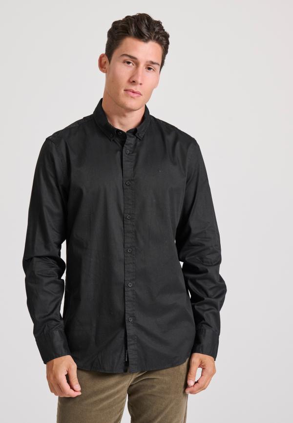 Ανδρικό garment dyed twill πουκάμισο