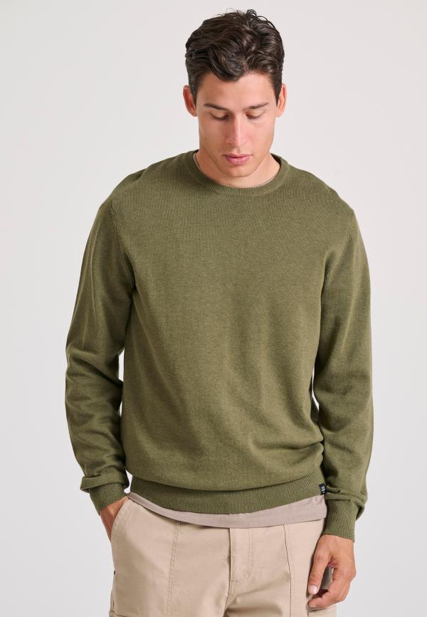 Ανδρικό βαμβακερό πουλόβερ - The essentials