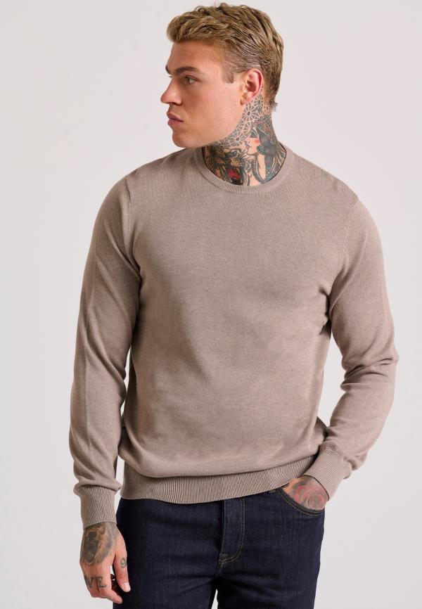 Ανδρικό βαμβακερό πουλόβερ - The essentials