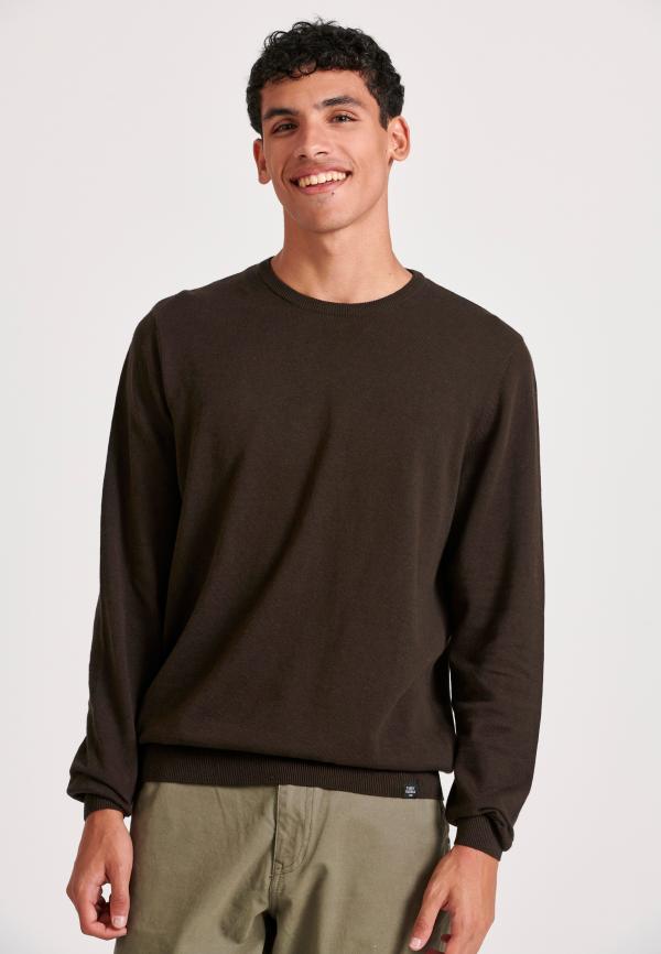 Ανδρικό βαμβακερό πουλόβερ - The essentials