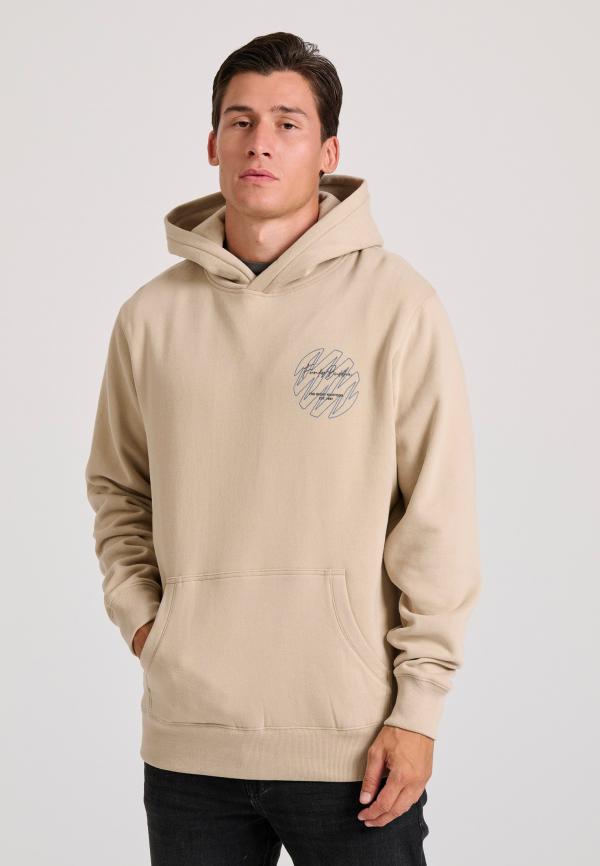 Relaxed fit φούτερ με γραφικό τύπωμα στην πλάτη