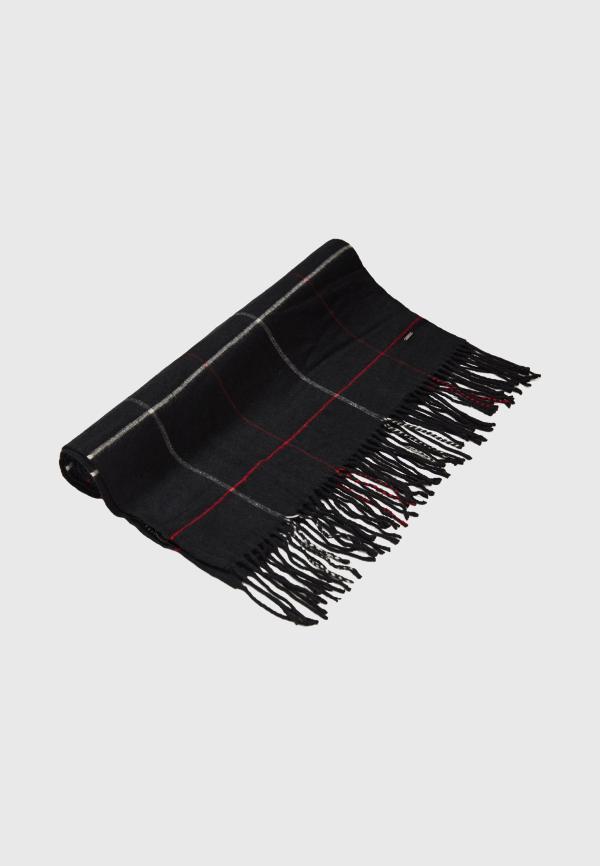 Ανδρικό ριγέ κασκόλ