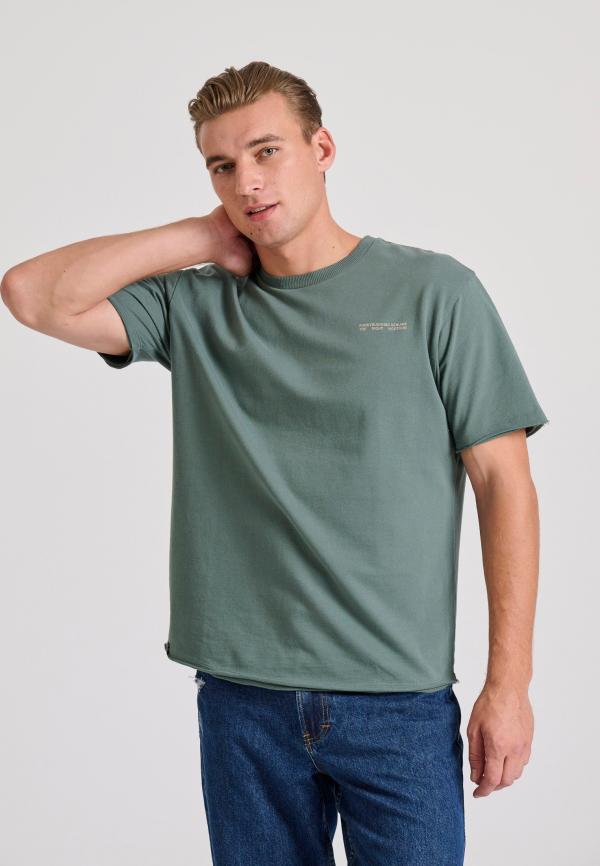 Relaxed fit t-shirt με graphic τύπωμα στην πλάτη