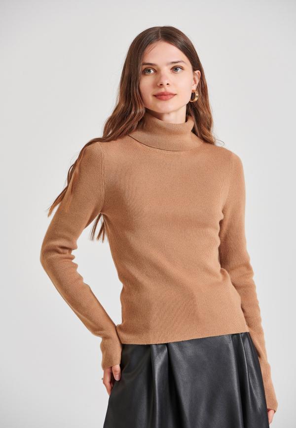 Cashmere blend πλεκτό ζιβάγκο