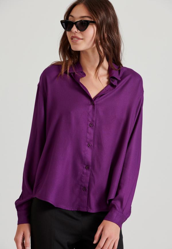 Γυναικείο πουκάμισο από βισκόζη