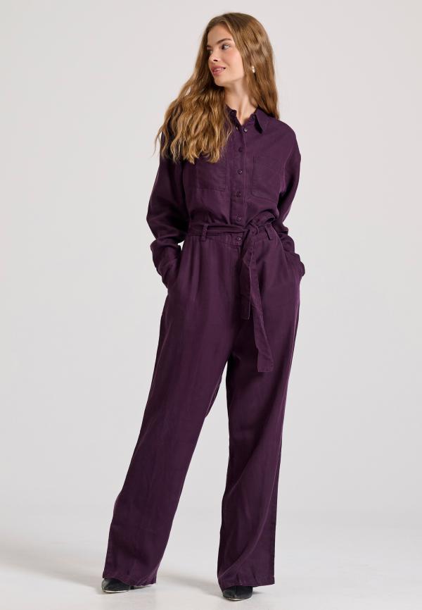 Lyocell garment dyed ολόσωμη φόρμα