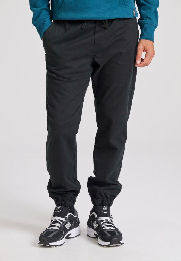 Chino jogger παντελόνι σε micro ζακάρ ύφανση