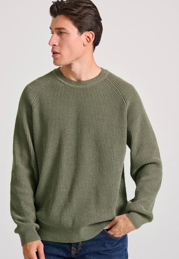 Ανδρική relaxed fit chenille μπλούζα